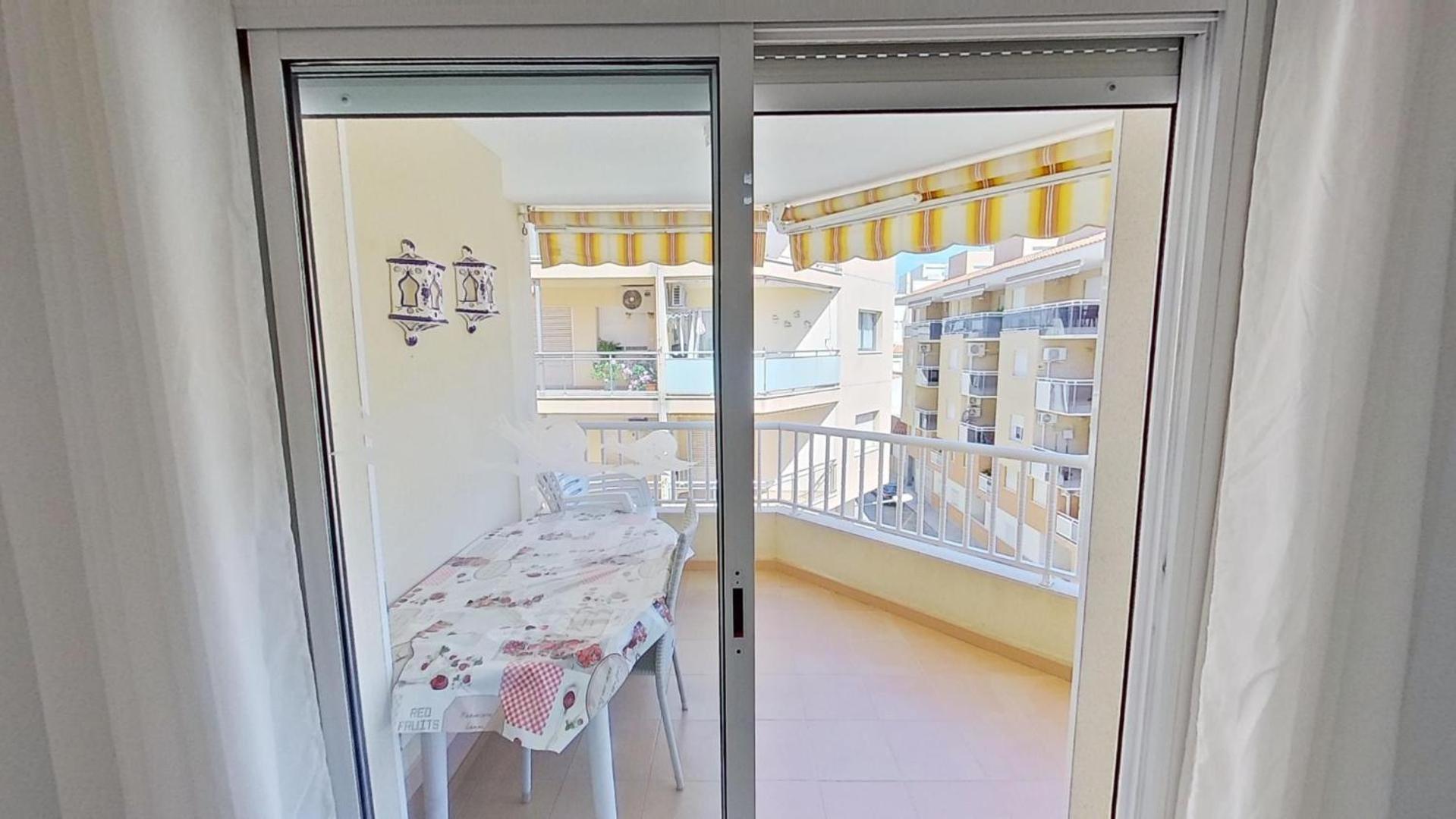 Apartamento Vistas Al Mar, Segunda Linea 3 Habitaciones Sant Carlos de la Ràpita Exterior foto