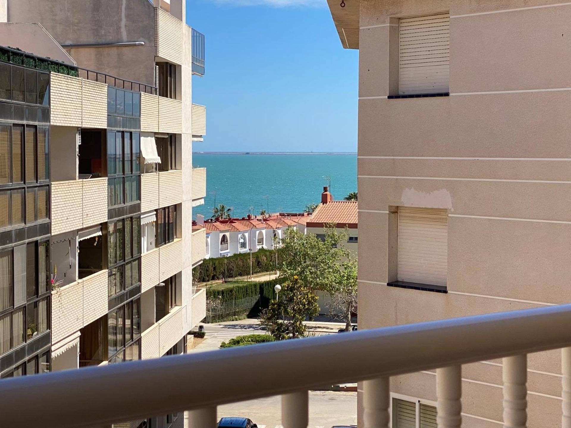 Apartamento Vistas Al Mar, Segunda Linea 3 Habitaciones Sant Carlos de la Ràpita Exterior foto